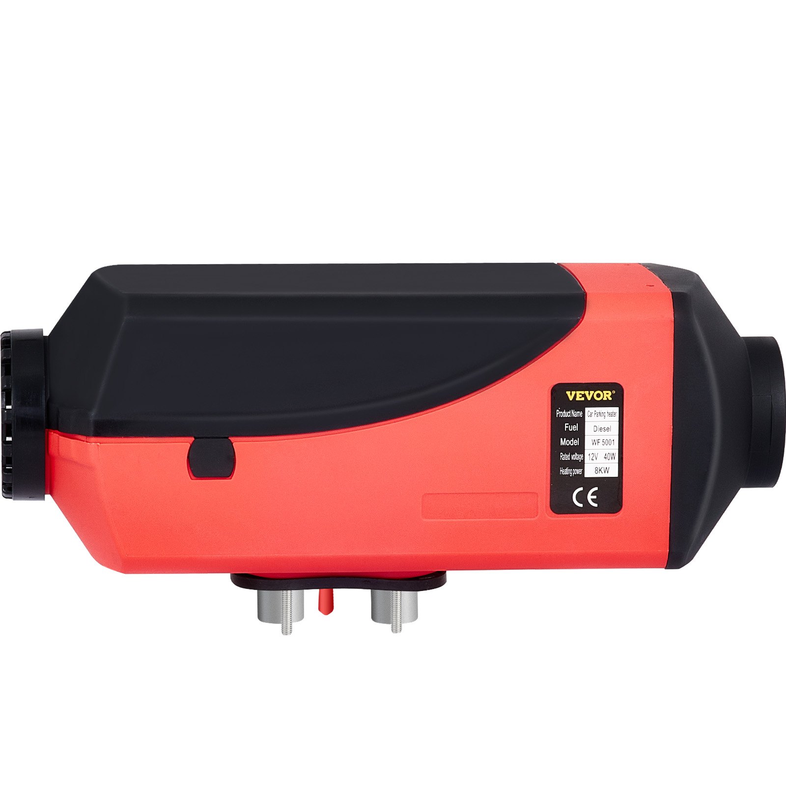 VEVOR 8KW 4Holes 12V Aire Diésel Calentador Coche Consumo de Combustible 0.21-0.65 (l / h) para Camión Barco Coche Remolque