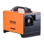 VEVOR Calentador de Aire Diésel 12-24V 5-8KW Consumo 0,18-0,36 L/h Calefacción Estacionaria 0-40 °C Ajustable con Control Remoto Pantalla LCD Bajo Ruido Tanque de 5 L para Camión, Barco, Caravana