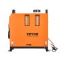 VEVOR Calentador de Aire Diésel 12-24V 5-8KW Consumo 0,18-0,36 L/h Calefacción Estacionaria 0-40 °C Ajustable con Control Remoto Pantalla LCD Tanque de 5 L para Camión, Barco, Furgoneta, Caravana