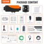 VEVOR Bluetooth App Control Diesel Air Heater, 12V 5-8KW Diesel Heater with Automatic Altitude Adjustment, Remote Control and LCD, Diesel Parking Heater for RV Trailer Camper Van Boat