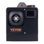 Calentador de aire diésel VEVOR, unidad compacta de color negro con panel de control digital y logotipo de marca.
