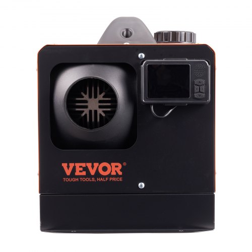 VEVOR Calentador Diésel Portátil Todo en Uno 12V 5kW Calentador de Aire Diésel 0,16-0,52 L/h 8~36°C Ajustable 15-20 m² LCD Bluetooth Mando a Distancia Depósito de 5 L para Autocaravana Sin Instalación