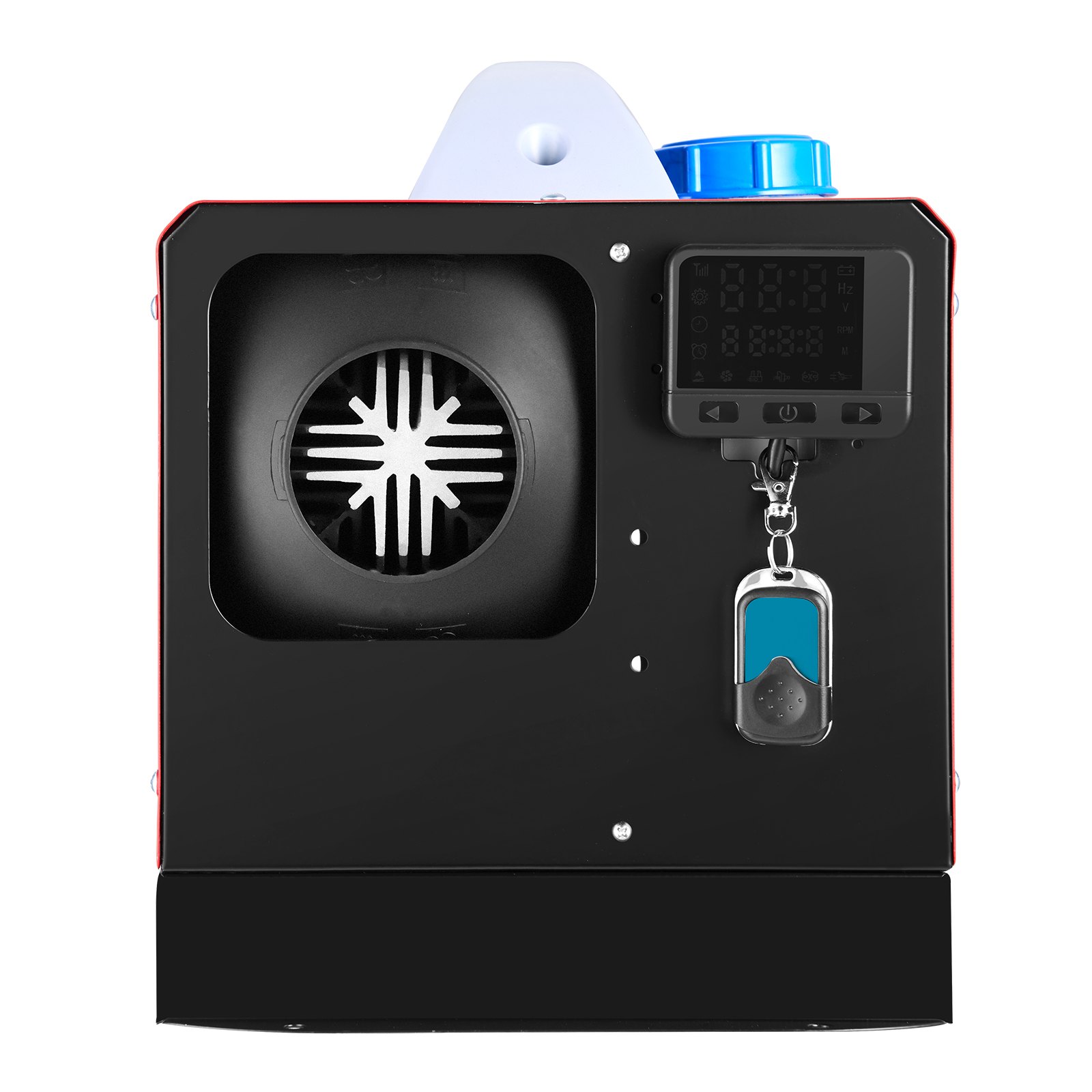 VEVOR Calentador de Aire Diésel, 8 kW Calefacción Estacionaria, 12 V Diésel Portátil, Calentador de Estacionamiento Diésel, Calefacción Estática Furgoneta, Diésel Calentador Coche, con Pantalla LCD