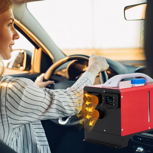 VEVOR Calentador de Aire Diésel, 12V 8 kW Calefacción Estacionaria Diésel, -40 °C - +80 °C Calentador de Estacionamiento Diésel Calefacción Estática Furgoneta Diésel Calentador Coche