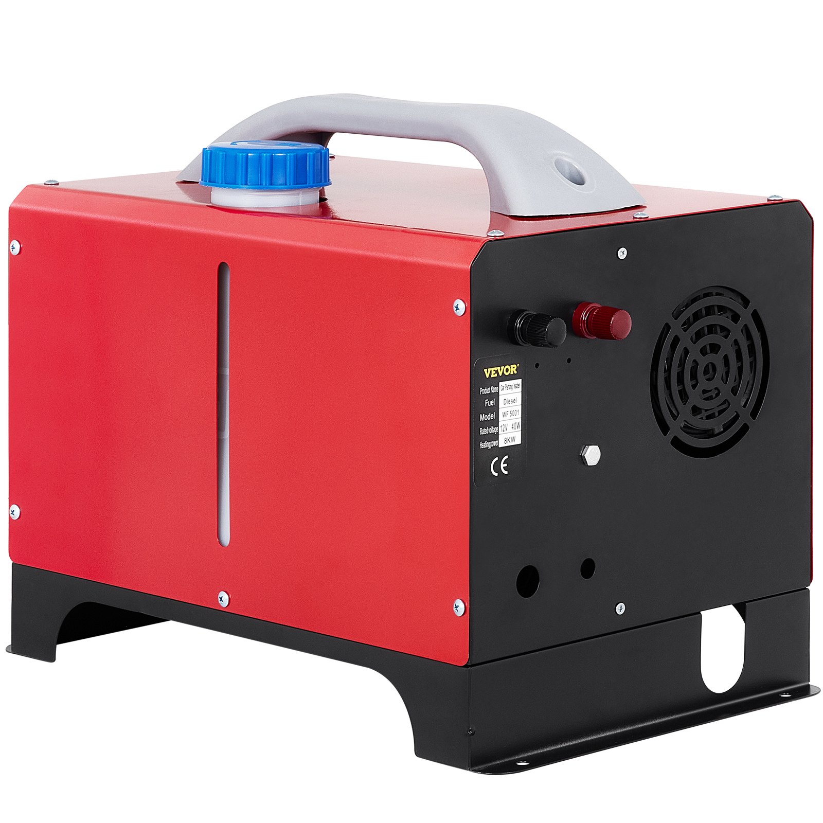 VEVOR Calentador Coche de Aire Diésel 12V 8 kW Calefacción Estacionaria Diésel -40 °C - 80 °C Calentador de Estacionamiento Calefacción Estática