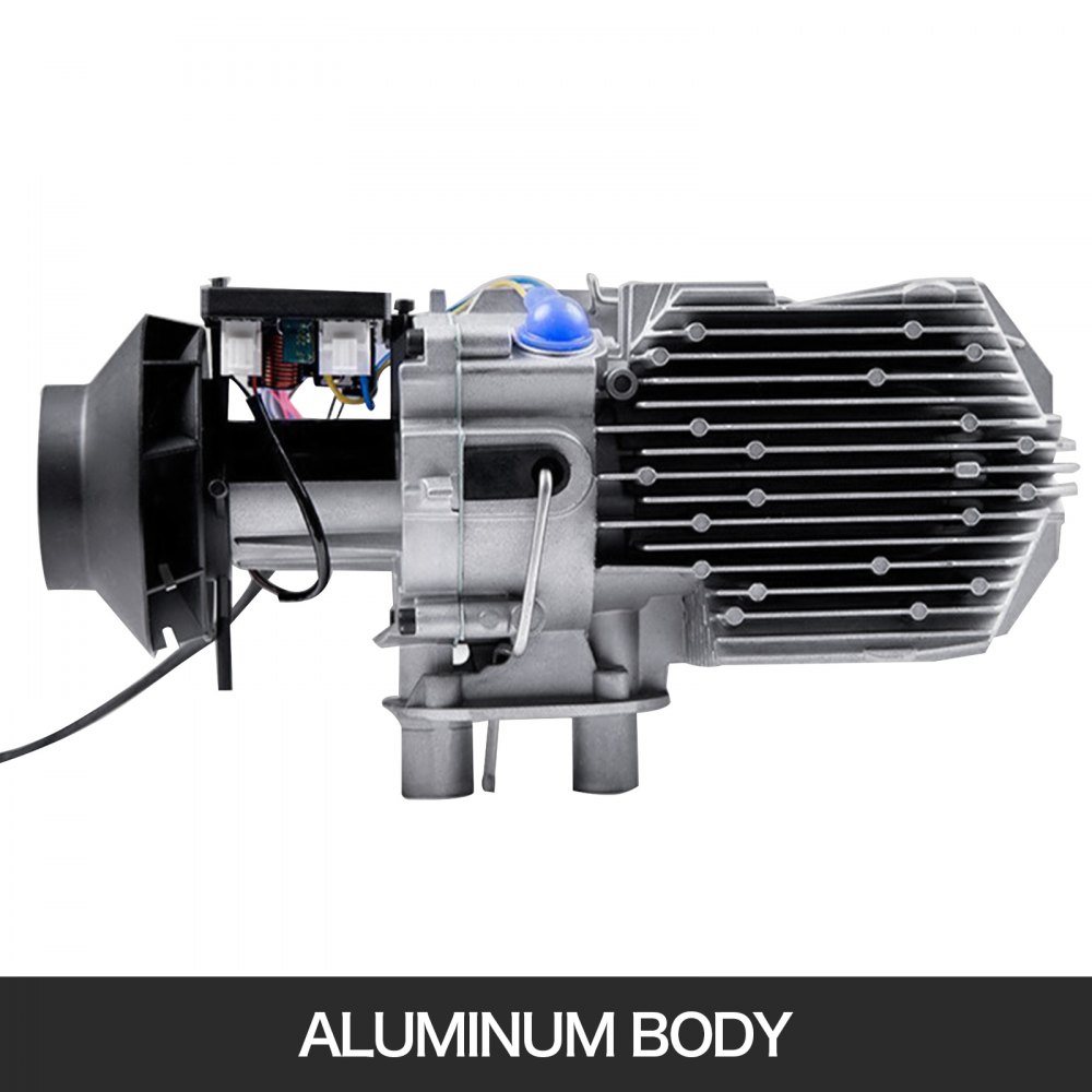 Air Heater Calentador De Aire Diesel 12v 5kw Con Silenciador 2 X Conducto Lcd
