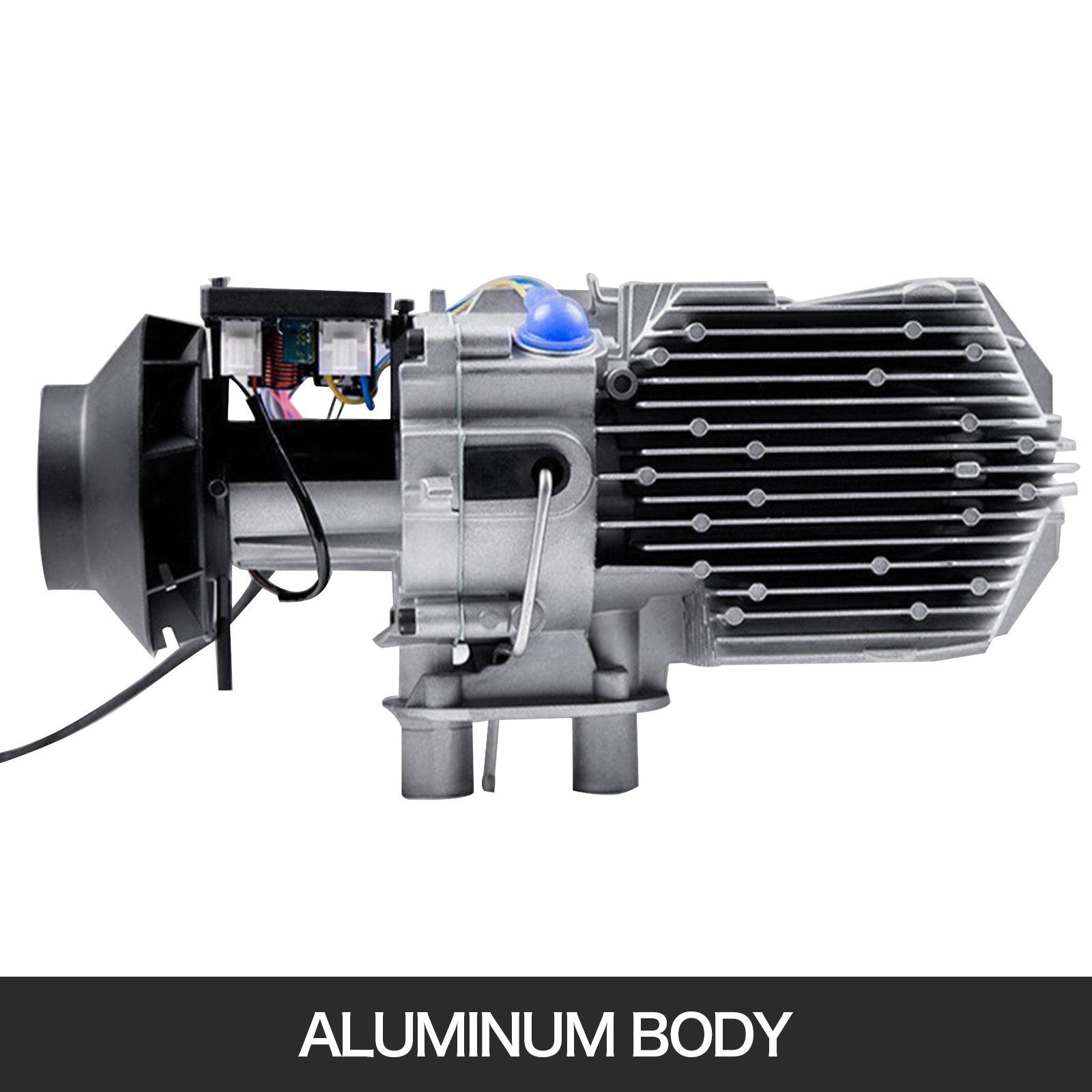 Air Heater Calentador De Aire Diesel 12v 5kw Con Silenciador 2 X Conducto Lcd