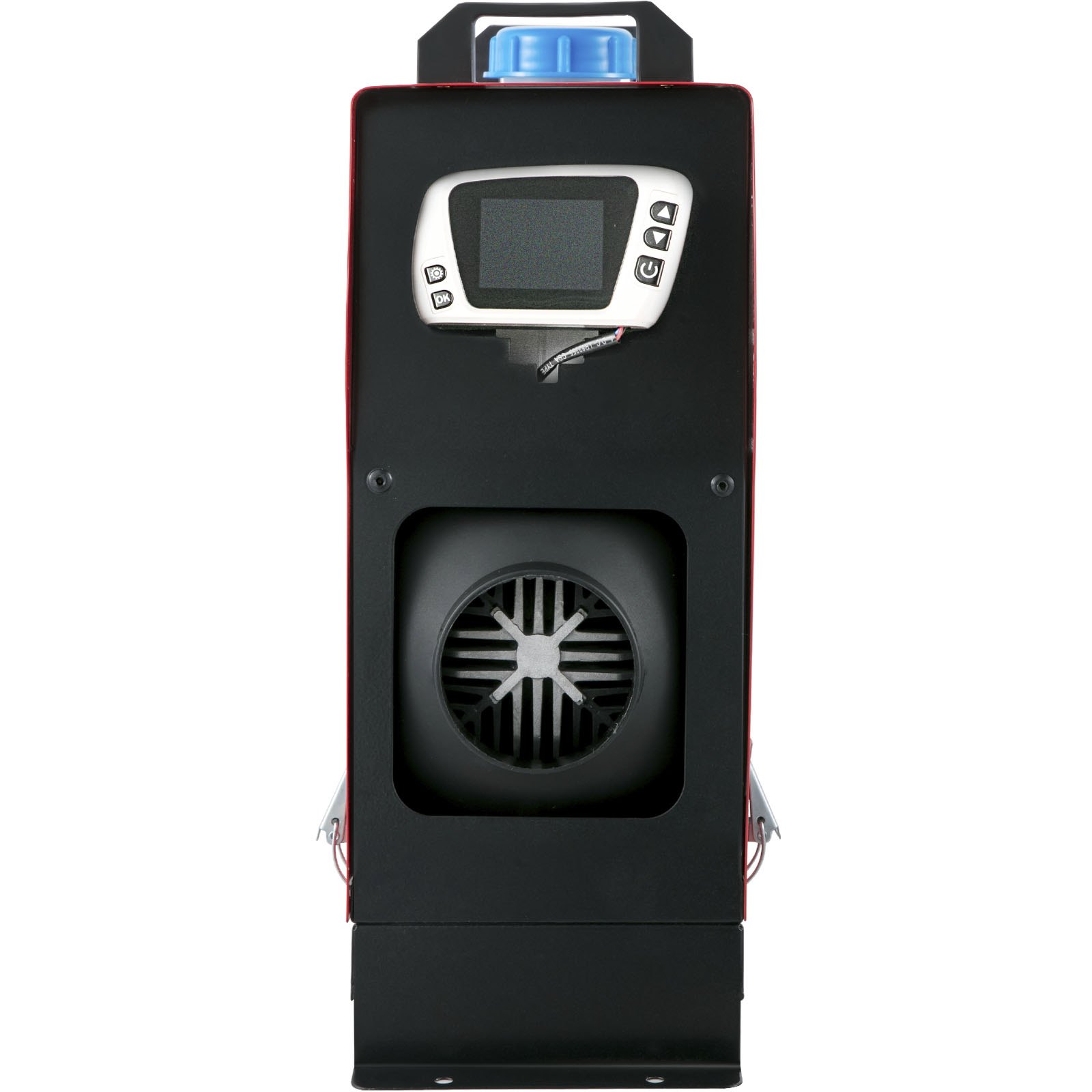 VEVOR Calentador Coche de Diesel 12V 2KW Calentador de Aire de Diesel de Alumnio con Interruptor Lcd y 1 Salida de Aire Calefación Estacionaria para