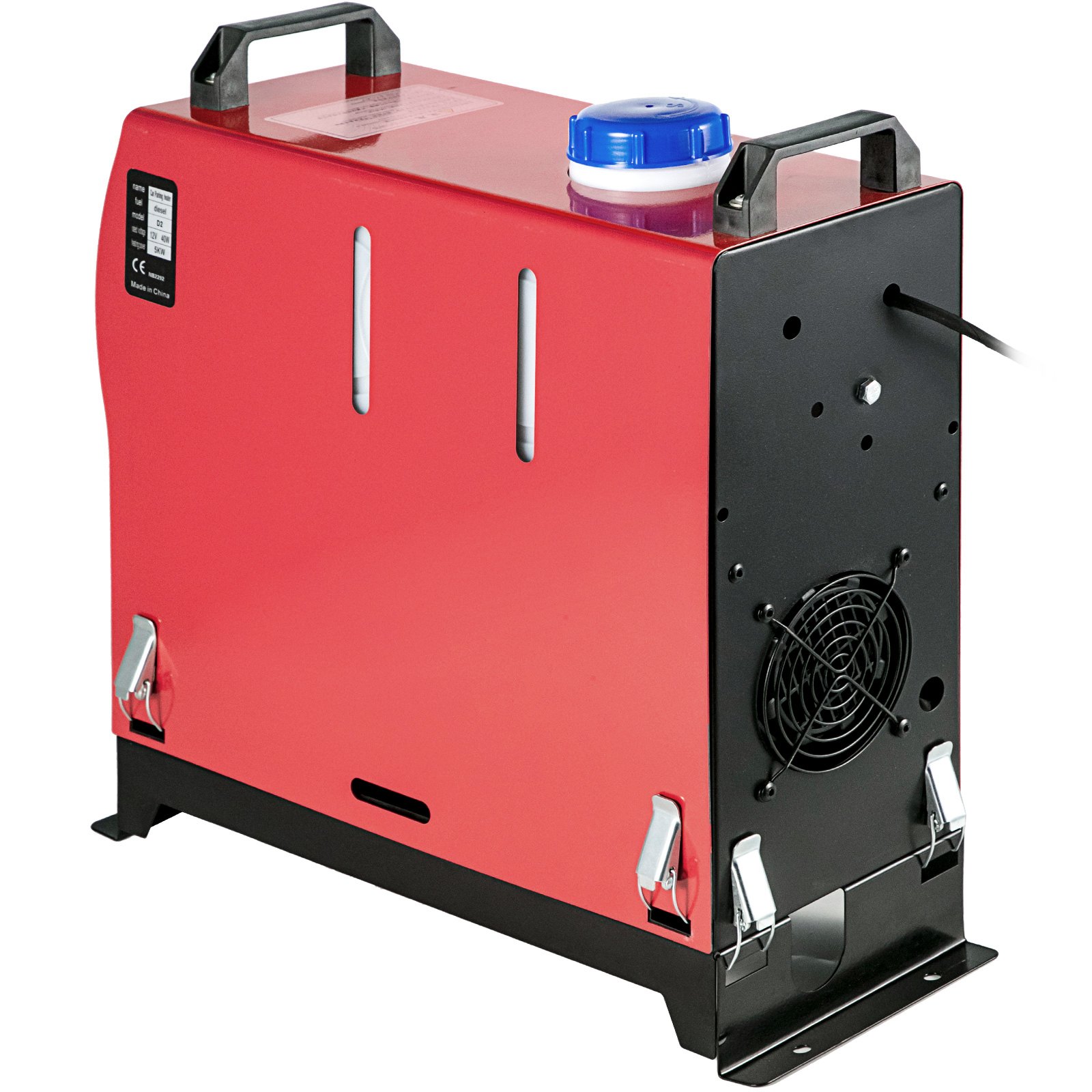 VEVOR Calentador Coche de Aire Diesel 12V 8KW con Interruptor en Forma de Pata y 1 Salida de Aire Equipo de calentamiento para automóviles Calefación