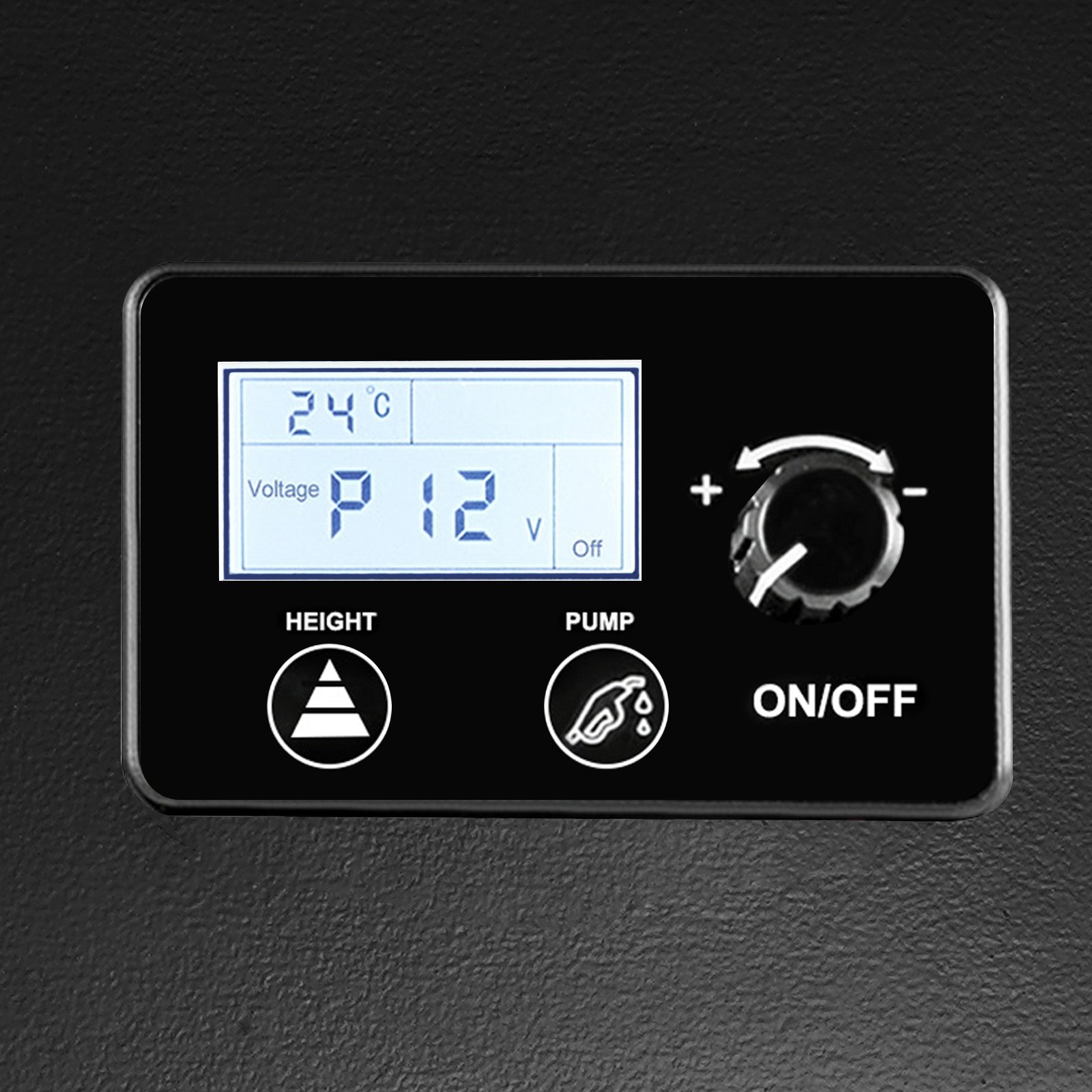 VEVOR Calentador Coche de Diesel 12V 8KW Calentador de Aire de Diesel de Alumnio con Interruptor Lcd y 1 Salida de Aire para Camión Furgonetas Rv