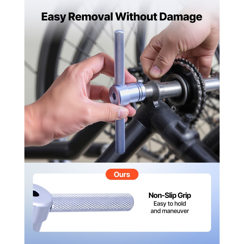 VEVOR Bearing Press Kit, 25 Pcs, Bearing Race and Seal Driver Set with Bushings & Wrenches, Bushing Driver Tool Set, Heavy Duty Aluminum Alloy Seal Removal Installation Tool Kit with Storage Case