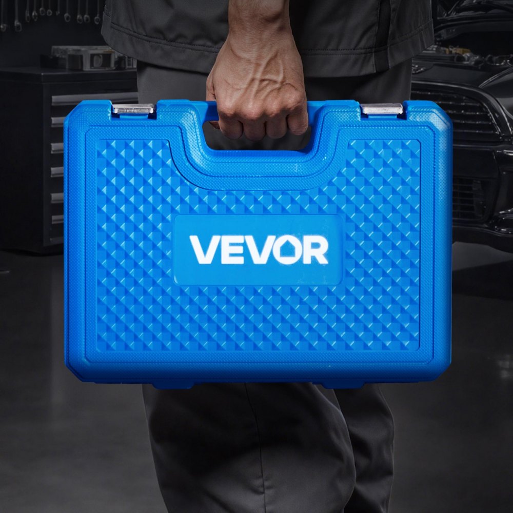 VEVOR Juego de Destornilladores de Sellos de Pista de Cojinetes con 5 Bujes, Varilla de Extensión del Eje del Mango, para Extracción e Instalación con Estuche de Almacenamiento, para Automóviles