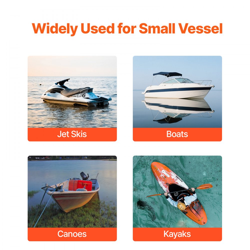 VEVOR Anclaje Deslizante para Barcos de Arena con Punta, de Acero al Carbono Galvanizado, para Playa en Aguas Poco Profundas, para Asegurar Motos Acuáticas y Pontones en Playas y Bancos de Arena