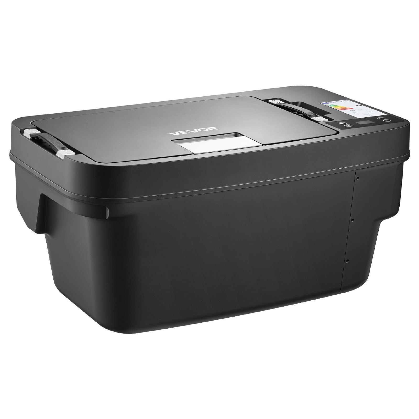 VEVOR Nevera Portátil para Coche 30 L con Compresor, Congelador Eléctrico para Coche Temperatura Ajustable de -22 a 10 °C, 12/24 V CC, Refrigerador para Automóvil Compatible para Tesla Model Y