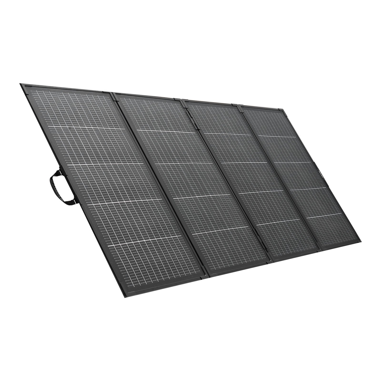 VEVOR Placa Solar Plegable 400W, Panel Solar Portátil con Marco, con Salida MC4 Cable y Adaptador de Conector, IP67 Impermeable, Compatible con Estaciones de Energía Acampadas Autocaravanas Viajes