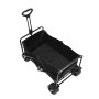 VEVOR Carro plegable, carro de playa de 3 pies cúbicos con ruedas todo terreno, carro plegable resistente, soporte para bebidas con capacidad de peso de 350 libras, carro deportivo para camping