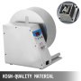 VEVOR Máquina Automática de Rebobinado de Etiquetas, Etiquetado Eléctrica, Máquina Enrolladora de Etiquetas, 20 x 23 x 26 cm (8" x 10" x 11"), Máquina Rebobinadora, Adecuada para Impresoras