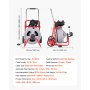 VEVOR Desatascador de Desagües Eléctrico 30 m x 13 mm, Máquina de Limpieza de Tuberías con Alimentación Automática, Tambor de Plástico, Limpiador de Tubos de Drenaje para Tuberías de 5 - 10 cm