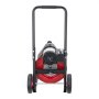 VEVOR Desatascador Eléctrico de Tuberías 30 m x 9,5 mm con Alimentación Automática con 4 Cabezales y Ruedas Máquina para Desatascar Desagües Fregadero WC Alcantarillado para Tuberías de 50 mm a 100 mm