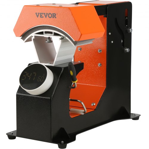 VEVOR Prensa Automática de Calor para Sombrero 3 Almohadillas Térmicas 310W/220V