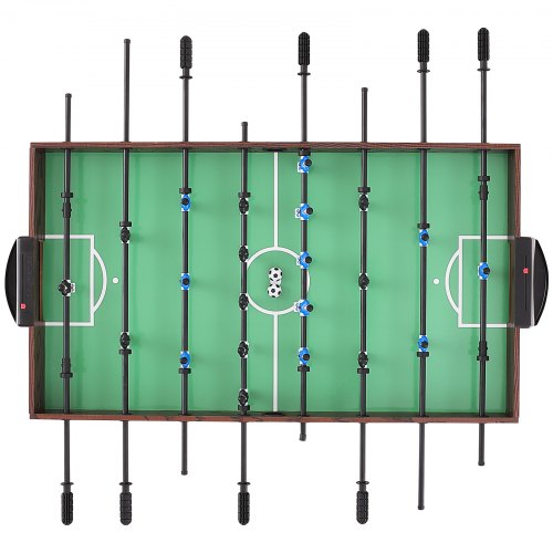 vidaXL Futbolín plegable marrón claro 121x61x80 cm vidaXL Futbolín plegable marrón claro 121x61x80 cm