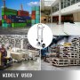 Carretilla De Mano De Aluminio 2 En 1 Plataforma De Transporte Plegable 350kg