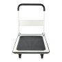 VEVOR Foldable Push Cart Dolly, 299.37 kg Capacity, Folding Platform Truck with Swivel Wheels, Moving Platform Hand Truck Flatbed Cart, Space Saving Push Handle, for Easy Storage, 900 x 870 x 610 mm