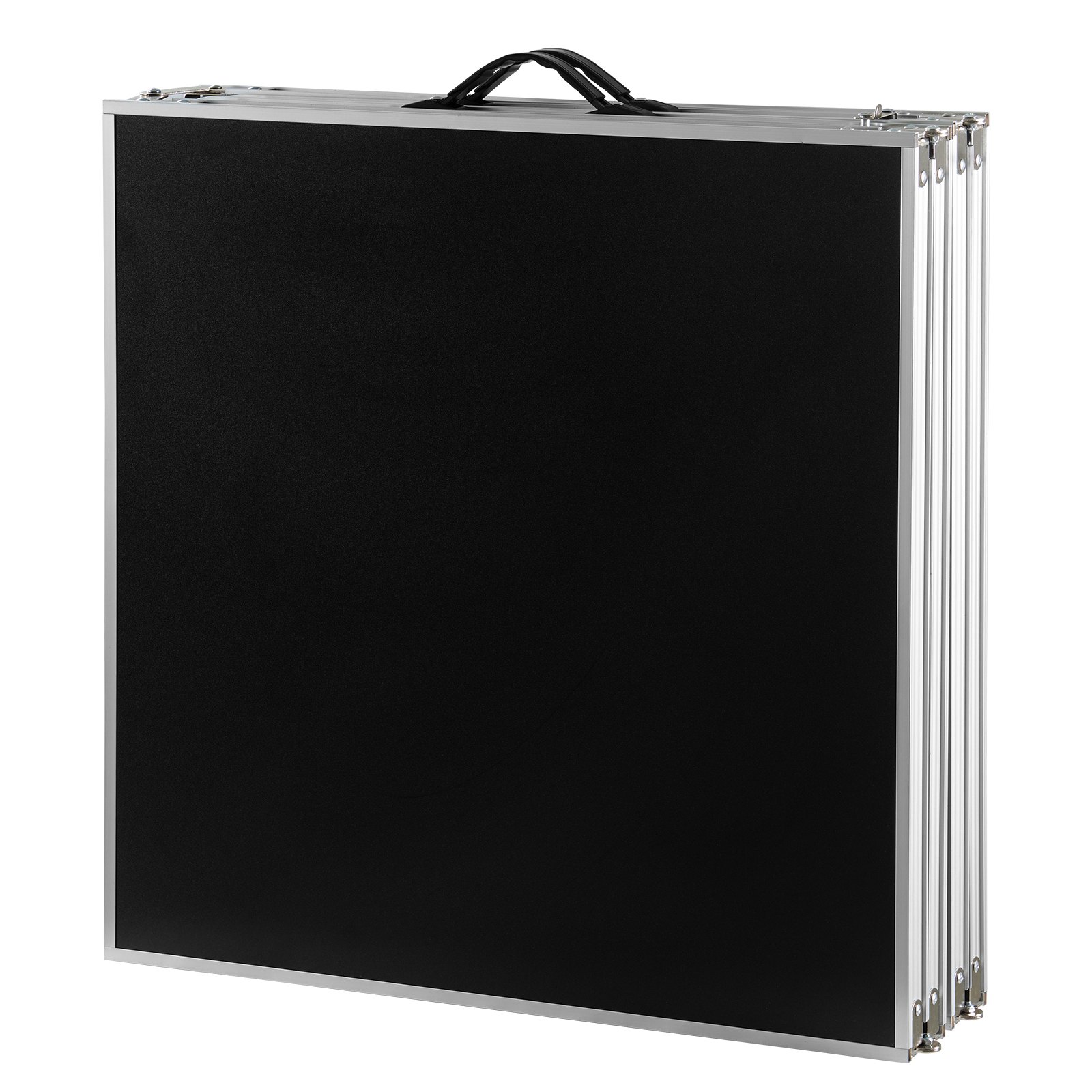 VEVOR Mesa de Beer Pong Portátil 2,4 m Mesa Plegable para Portón Trasero Asa de Transporte y 6 Pelotas de Ping Pong Mesa Liviana para Oficina, Fiesta en Portón Trasero, Viajes, Campamentos, Negro