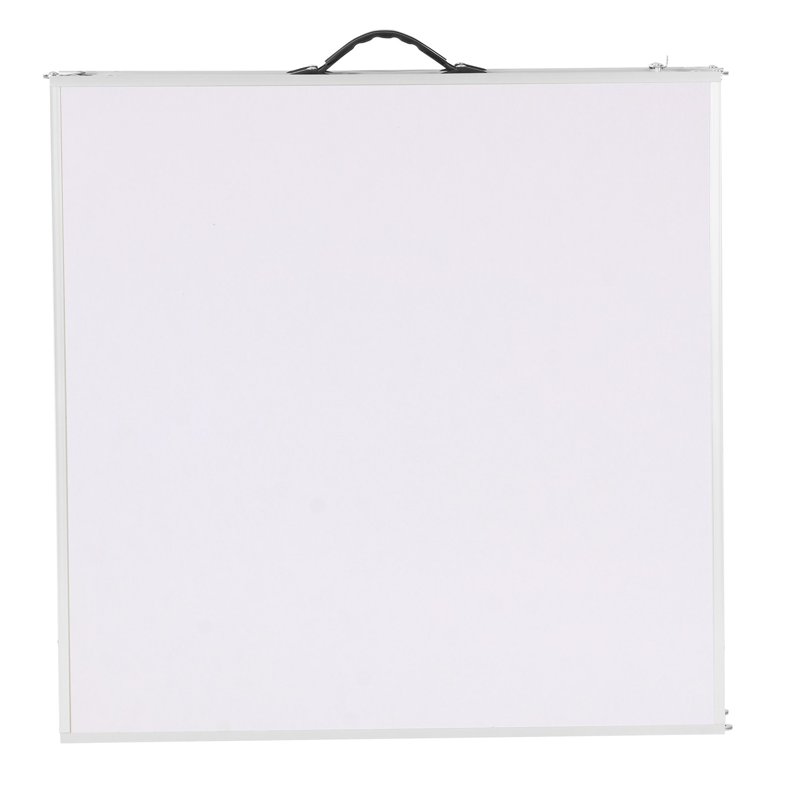 VEVOR Mesa de Juego de Beer Pong 240 x 60 x 52/70 cm Plegable y Portátil, Mesa Ligera con Agujeros para Vaso y 6 Pelotas de Ping Pong, Carga de 30 kg, para Oficina, Fiestas, Viajes, Camping, Blanco