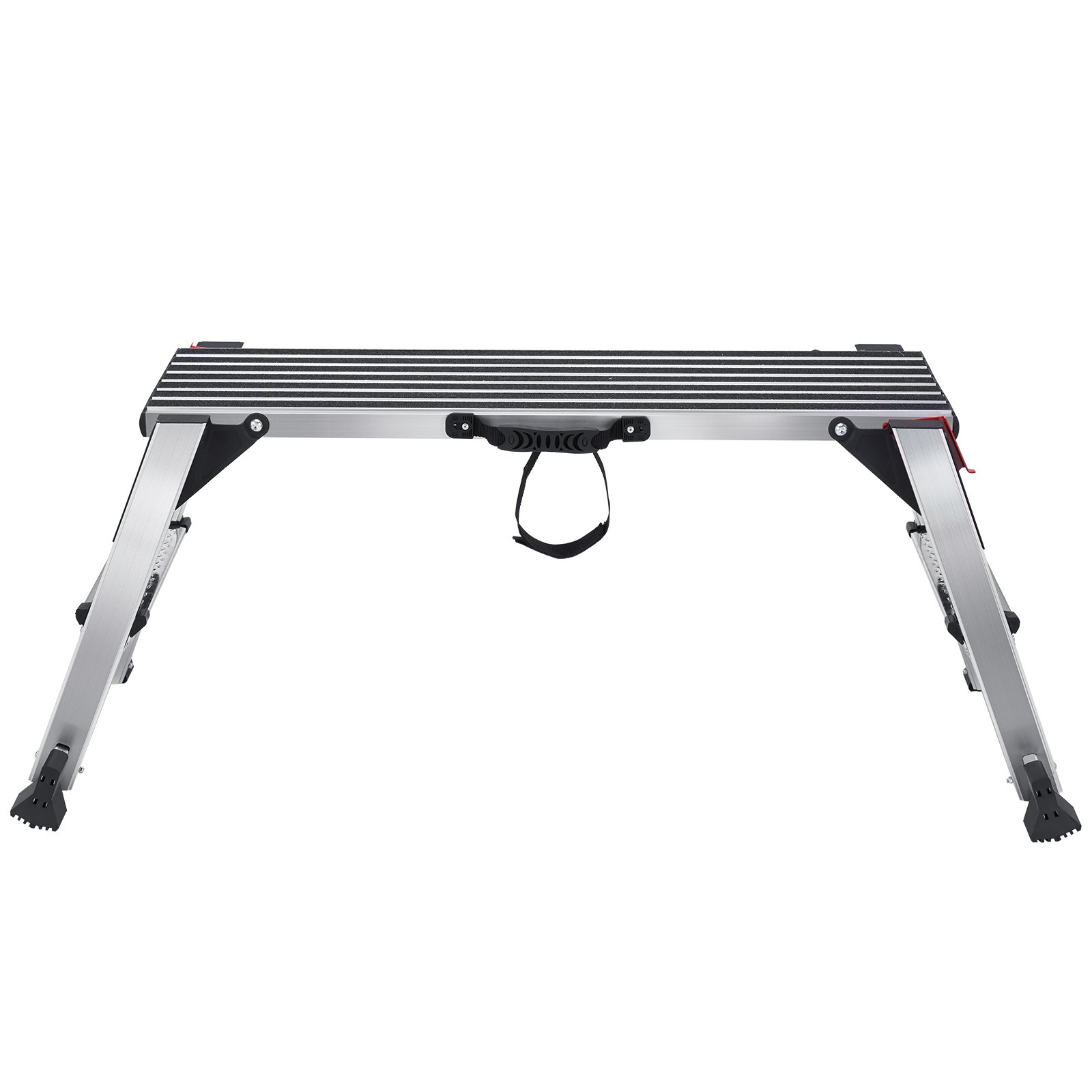 VEVOR Plataforma de Trabajo 200 kg Banco de Trabajo Plegable 100 x 30 x 48,7 cm Peldaños de Aluminio Pies Antideslizantes Mesa de Trabajo para Lavado de Vehículos Pintura Decoración