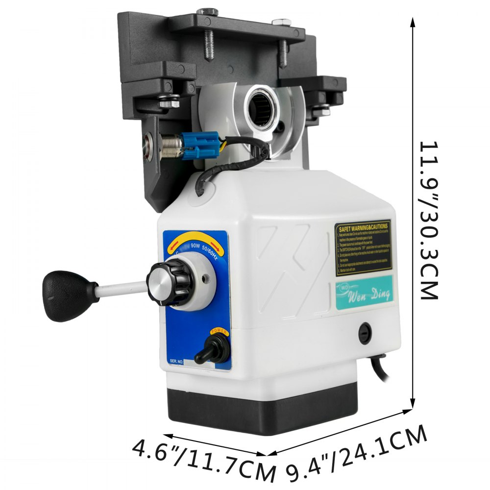 Al310 Fresadora De Alimentación Eléctrica Torque Del Eje Horizontal X 450in-lb