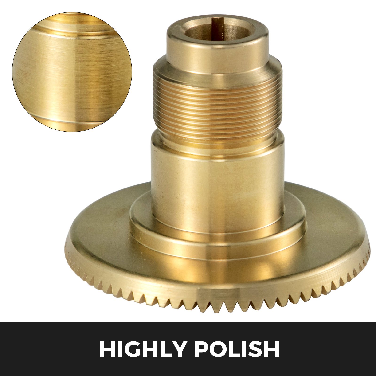 Engranaje De Bronce Para Fresado Y Alimentación De 0.6 Pulgada Tipo Recto 16mm