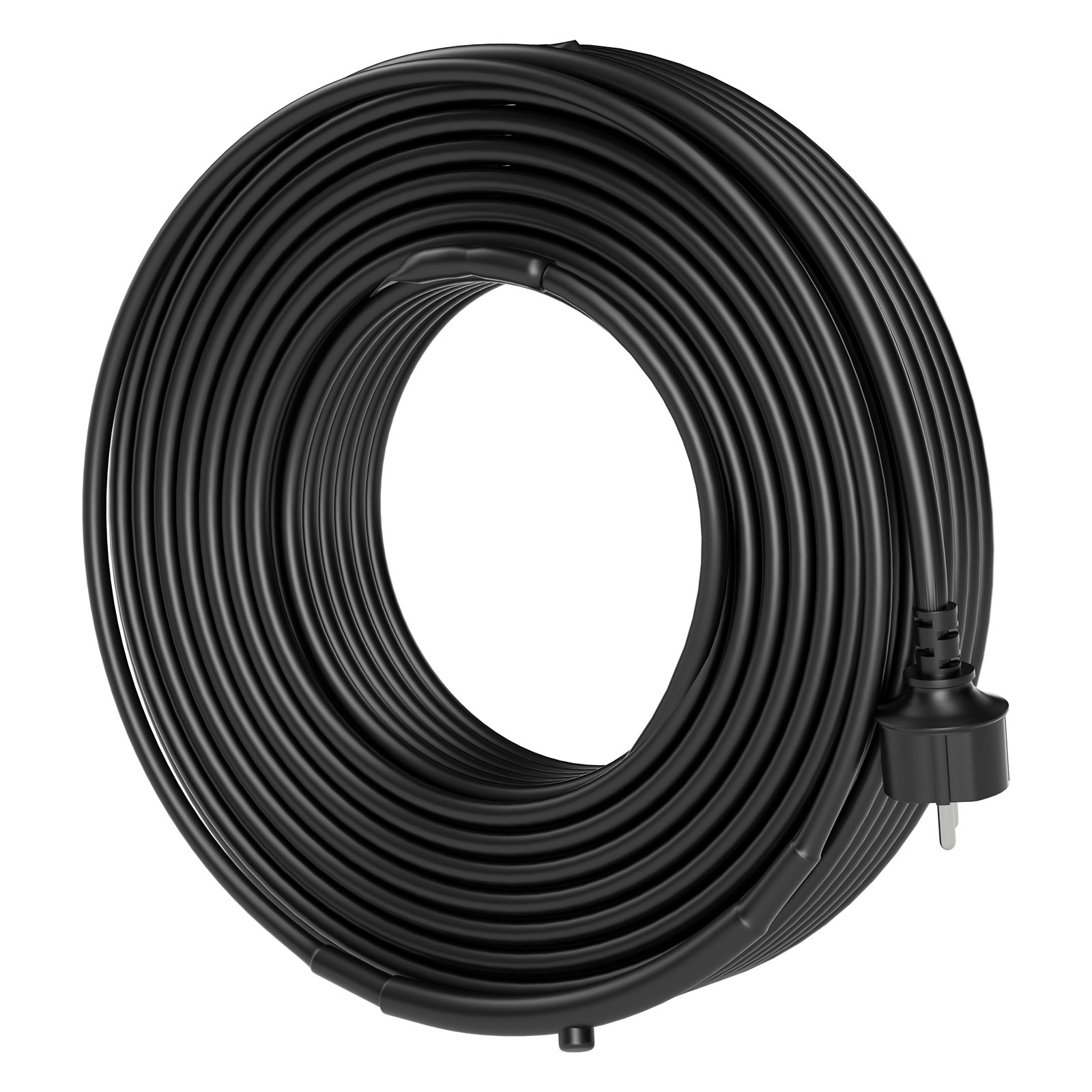 VEVOR Cable Calefactor Autorregulable para Tuberías 36,6 m 16,4 W/m Cinta Calefactora para Tuberías, Descongelación de Nieve en Tejados, Protección contra Congelación de Canalones y Tuberías