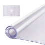 VEVOR Mantel de PVC Rectángulo Transparente 101,6x152,4 cm Grosor 2 mm para Mesa