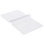 VEVOR Plastic Tablecloth, 40 x 80 inches, 2.0 mm thick, transparent table protector, rectangular PVC desk mat, waterproof and easy-to-clean desk pad, tablecloth, for office, dresser, dining table, nightstand
