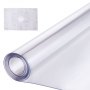 VEVOR Mantel de PVC Rectángulo Transparente 106,7x243,8cm Grosor 1,5mm para Mesa