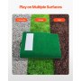 VEVOR Montículo de Lanzamiento Portátil de Béisbol y Sóftbol 78 x 77 x 12.5 cm