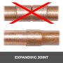 VEVOR Expansor de Tubo Hidráulico de 7 Cabezales, Crimpadora Hidráulica Multicapa con Tuberías de 10 - 28 cm, Prensadora Multicapa de Acero para Prensar Tubos Compuestos