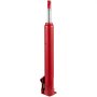 VEVOR Cilindro hidráulico largo para grúa de taller 4T soporte de motor de cilindro hidráulico con bomba de un solo pistón base plana varilla hidráulica para mantenimiento del motor de elevación, rojo
