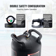 VEVOR Filtro de Cartucho para Piscina Filtración Interior Piscina Enterrado 49m²