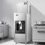 VEVOR Máquina de Hielo, Capacidad de 250 kg/Día, Depósito de Hielo Grande de 82 kg con Dispensador Automático 9 kg/min, Autolimpiable con Pantalla Táctil para Bares, Cafeterías y Restaurantes