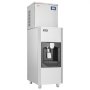 VEVOR Máquina de Hielo, Capacidad de 250 kg/Día, Depósito de Hielo Grande de 82 kg con Dispensador Automático 9 kg/min, Autolimpiable con Pantalla Táctil para Bares, Cafeterías y Restaurantes
