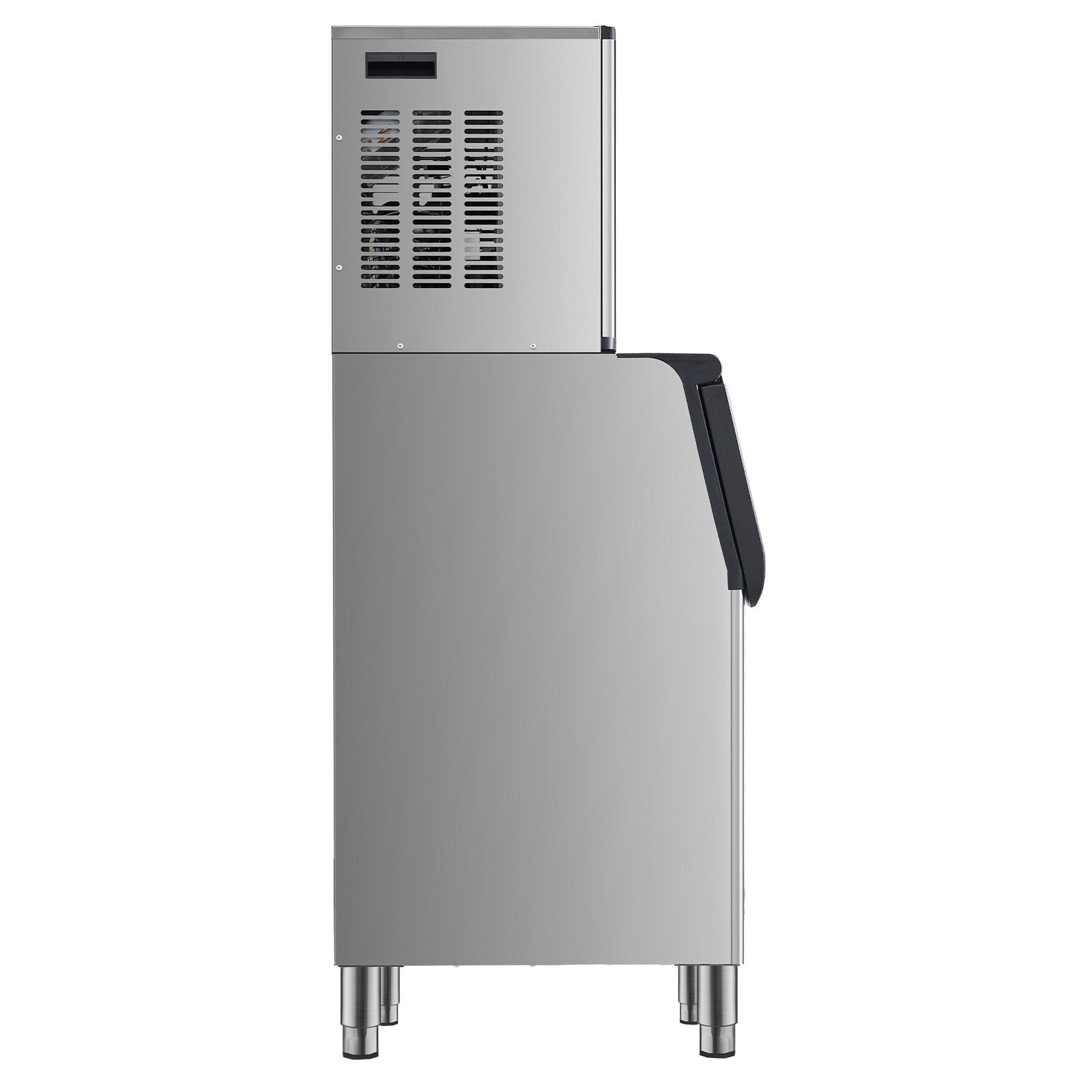 VEVOR Commercial Ice Maker Machine, 181.4 kg/24H Ice-Making Machine with 136 kg Large Storage Bin, Auto Self-Cleaning Ice Maker with Touchscreen for Bar Cafe Restaurant Business Commercial