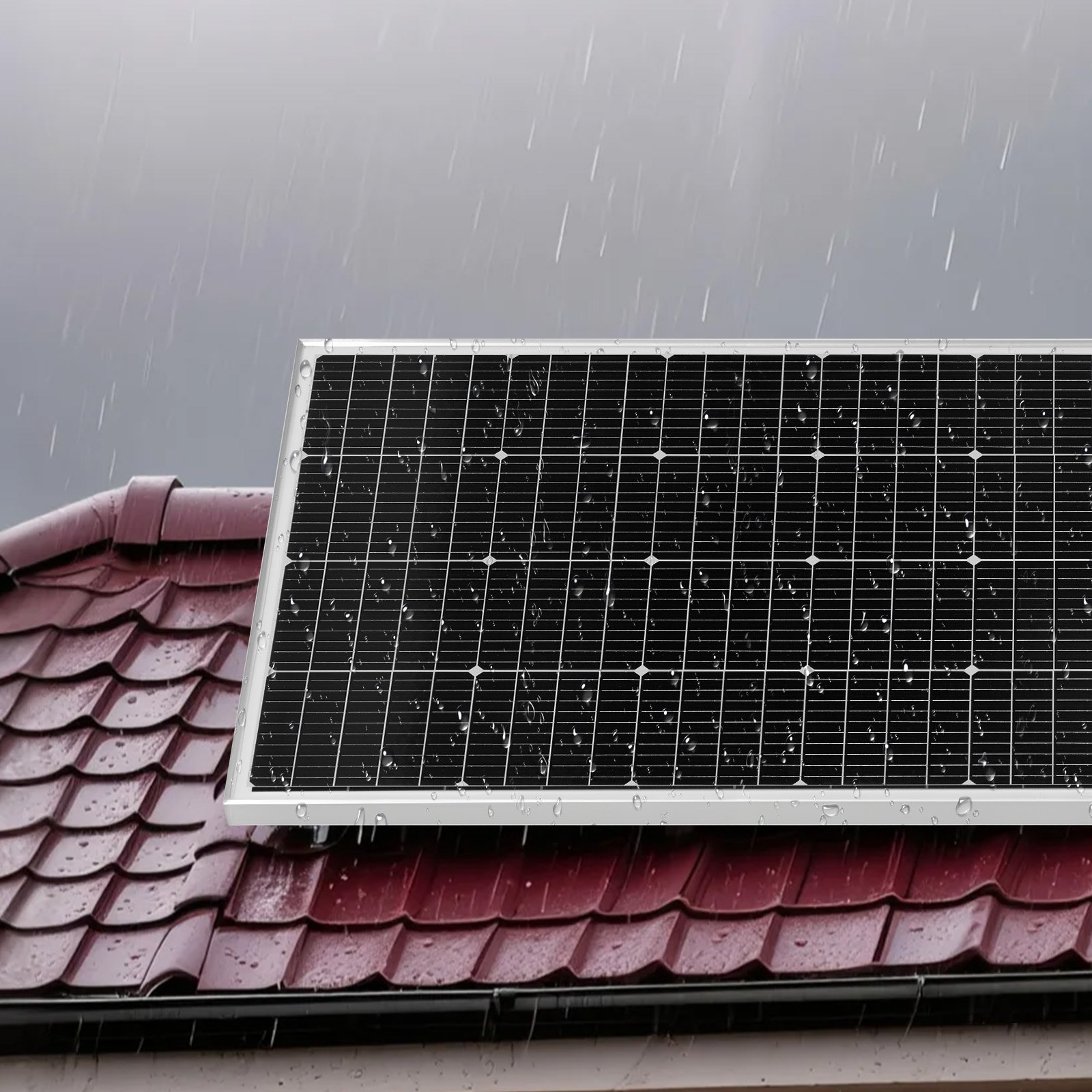 VEVOR Kit Completo de Energía Solar 400 W 12 V, con 2 Paneles Solares Monocristalinos 200 W, Batería LiFePO₄ 12,8 V 100 Ah, Controlador de Carga de 40 A, Inversor de Corriente de 1000 W para Barcos