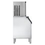 VEVOR Máquina de Hielo 136 kg/24 h, Máquina para Fabricar Hielo con Contenedor de Almacenamiento de 136 kg, con Autolimpieza Automática, Pantalla Táctil para Bares, Cafeterías, Restaurantes, Hoteles