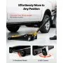 VEVOR Gato de Perfil Bajo Capacidad de 3 t, Gato Hidráulico con Bomba de Elevación Rápida de Pistón Doble, Rango de Elevación 75 a 500 mm, Barra de Soporte, para Autos Deportivos, SUV, Camionetas