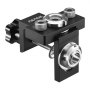 VEVOR Doweling Jig Kit, Self Centering Dowel Drill Jig for Straight Holes, Aluminum Alloy Woodworking Joints Tool with 3 Size Drill Bits 6.4 / 7.9 / 15 mm, Adjustable Width, for Wood Working