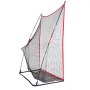 VEVOR Red de Práctica de Golf 2390 x 900 x 2140 mm Red de Golf Campo de Práctica Personal Interior Exterior Red de Ayuda de Golf Portátil para Hogar con Marco de Fibra de Vidrio y Bolsa de Transporte