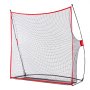 VEVOR Red de Práctica de Golf 2390 x 900 x 2140 mm Red de Golf Campo de Práctica Personal Interior Exterior Red de Ayuda de Golf Portátil para Hogar con Marco de Fibra de Vidrio y Bolsa de Transporte