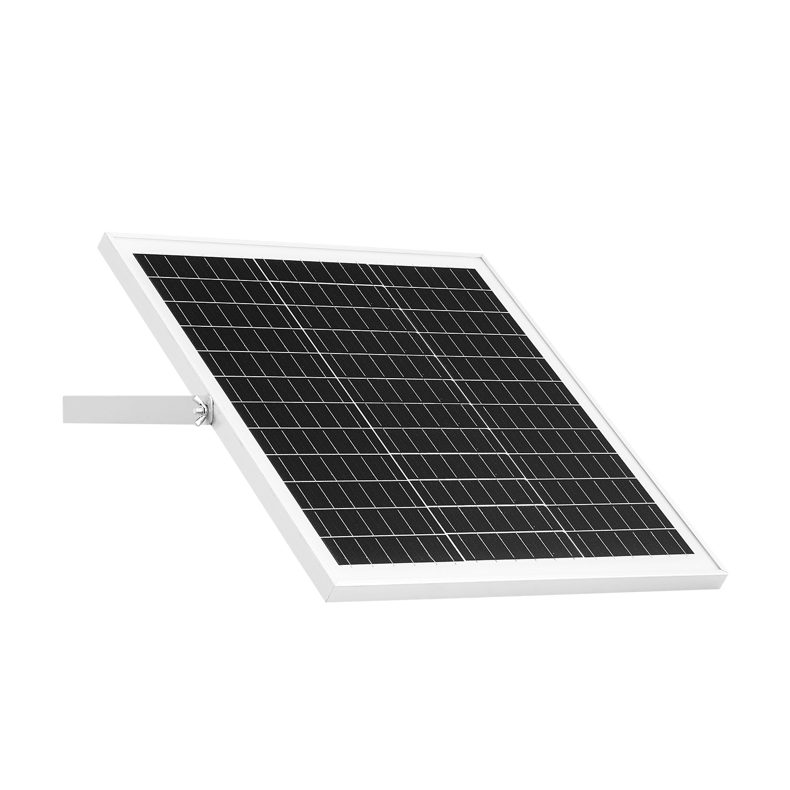 VEVOR Kit de Panel Solar Monocristalino 12 V y 20 W, Cargador de Batería con Controlador MPPT Inteligente y Soporte de Montaje Ajustable, IP67 Resistente al Agua para Coche, Barco, Autocaravana